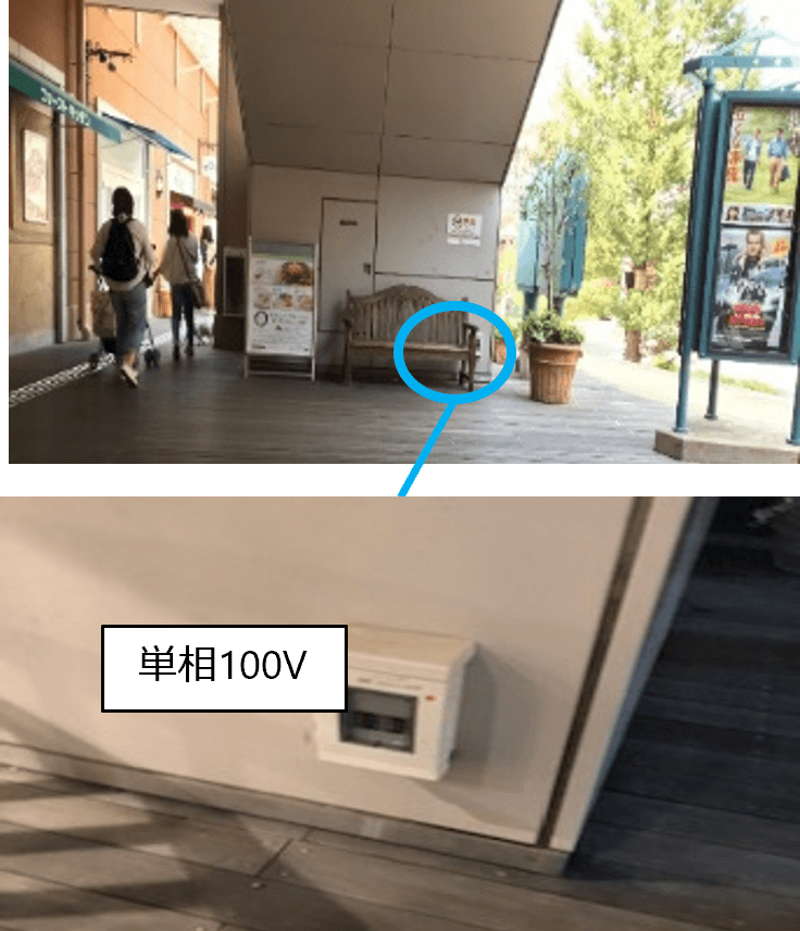 「④EAST1-1F エスカレーター下」PRプロモーションなどに利用可能な天候に左右されない通路導線上のイベントスペース1