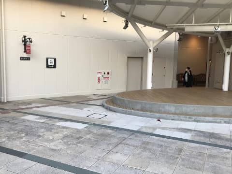 「⑦L通り Bスペース」キッチンカーや各種プロモーションに最適な広場とステージ近くのイベントスペース1