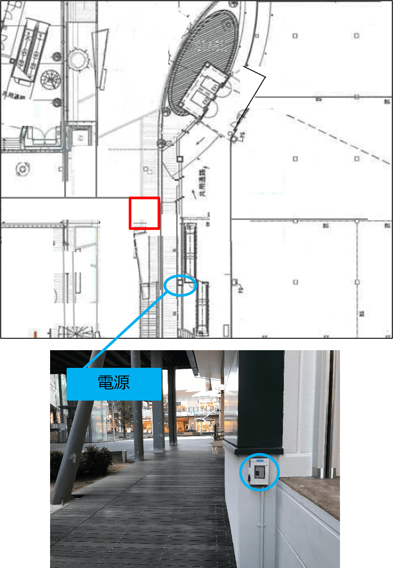 「⑩L通り Eスペース」各種プロモーションや相談会に最適なエスカレーター近くのイベントスペース2