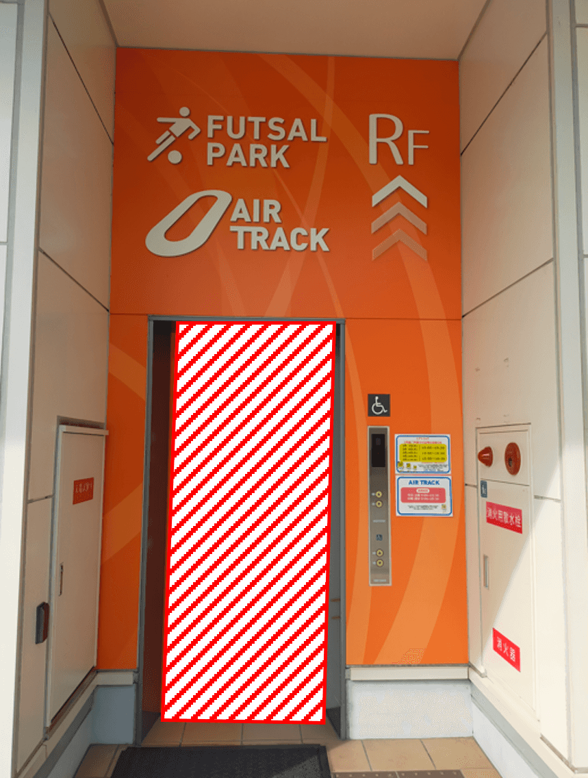 もりのみやキューズモールBASE【メディア】「④エレベーター」