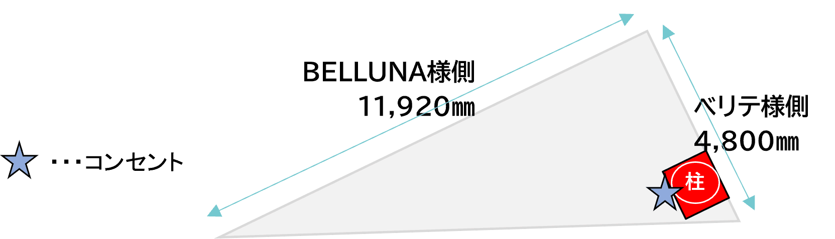 「4Fイベントスペース」アパレル、雑貨などの物販や小規模展示におすすめの落ち着いた接客ができるイベントスペースの図面・フロアマップ1