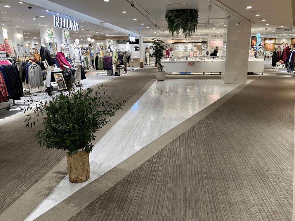 「4Fイベントスペース」アパレル、雑貨などの物販や小規模展示におすすめの落ち着いた接客ができるイベントスペース1