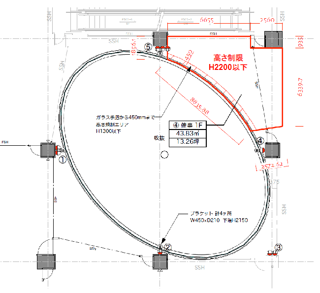 「④1F スケッチャーズ前」入口導線に近く視認性抜群!中規模のプロモーションやポップアップに最適なイベントスペースの図面・フロアマップ