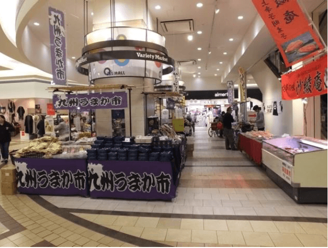 「1F バラエティーマーケット」大型ポップアップストアや食物販に最適な、施設中央に位置する広々としたイベントスペース2