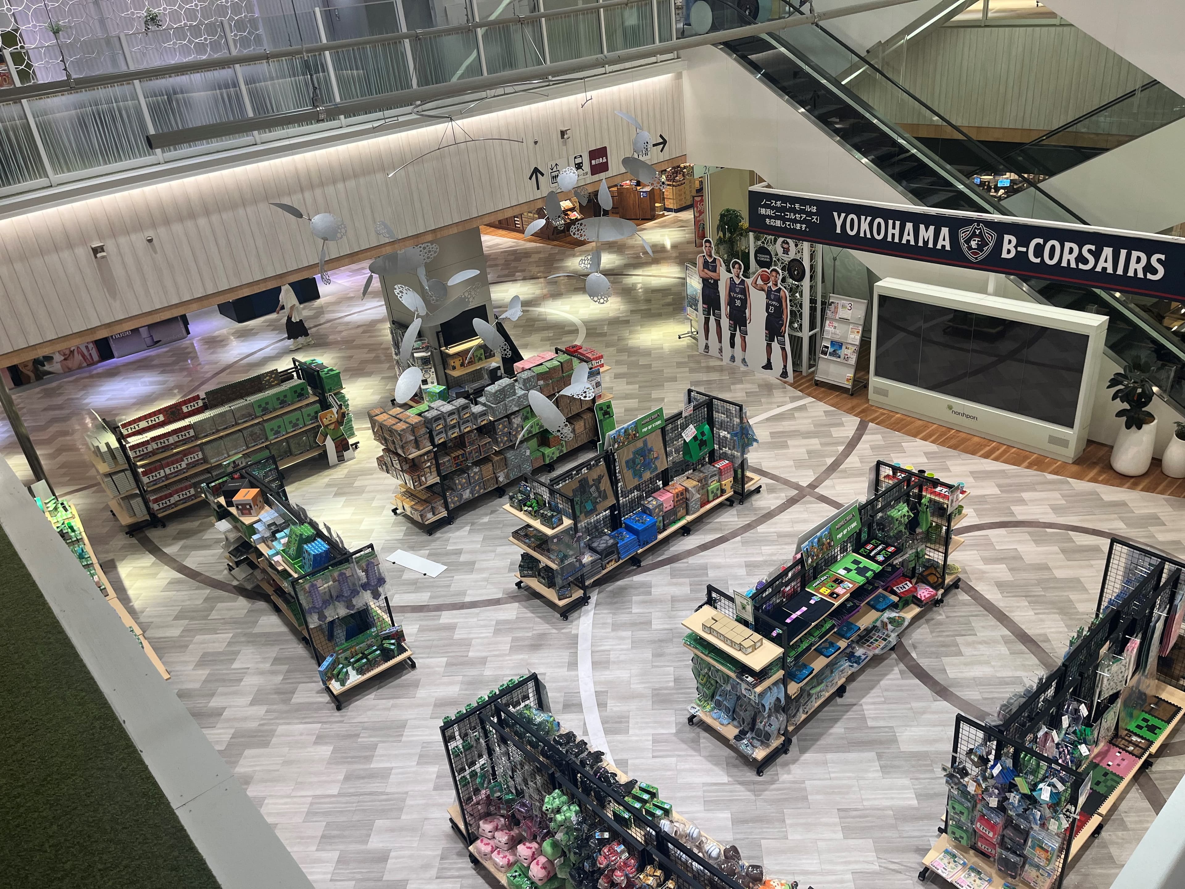 「2F-1区画(センターコート)」大型ポップアップストアやプロモーションに最適な広々としたイベントスペース2